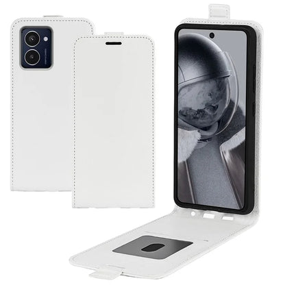 For HMD Pulse / Pulse+ / Pulse Pro Case Vertical Flip Leather Phone Cover with Card Slots