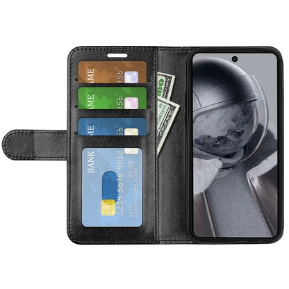 For HMD Pulse / Pulse+ / Pulse Pro Wallet Case Crazy Horse Texture Leather Stand Phone Cover
