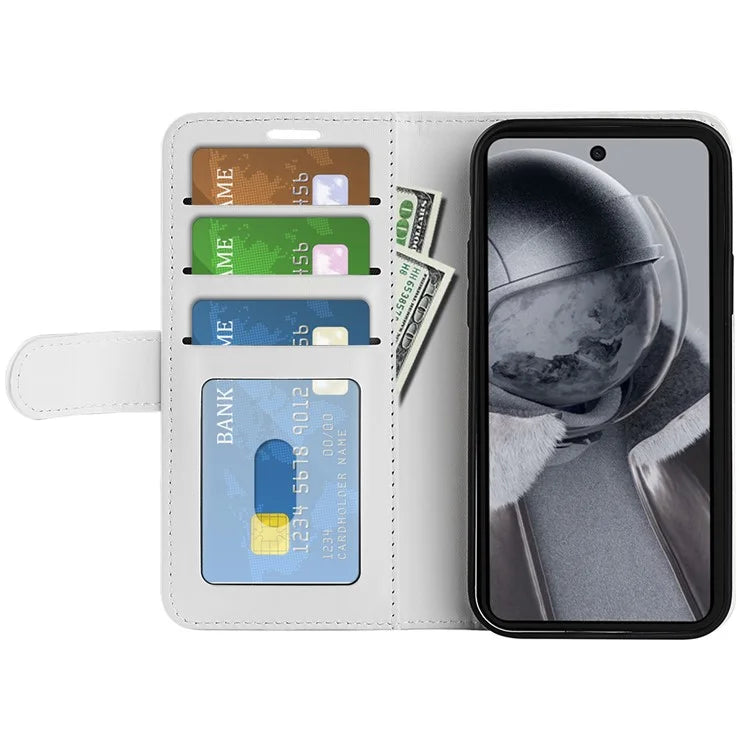 For HMD Pulse / Pulse+ / Pulse Pro Wallet Case Crazy Horse Texture Leather Stand Phone Cover