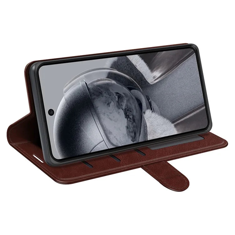 For HMD Pulse / Pulse+ / Pulse Pro Wallet Case Crazy Horse Texture Leather Stand Phone Cover