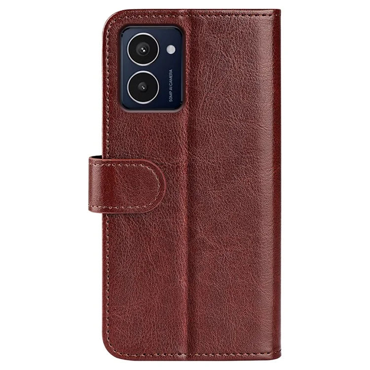 For HMD Pulse / Pulse+ / Pulse Pro Wallet Case Crazy Horse Texture Leather Stand Phone Cover