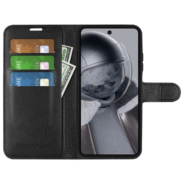 For HMD Pulse / Pulse+ / Pulse Pro Case Litchi Texture Leather Wallet Phone Cover