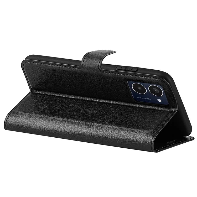 For HMD Pulse / Pulse+ / Pulse Pro Case Litchi Texture Leather Wallet Phone Cover