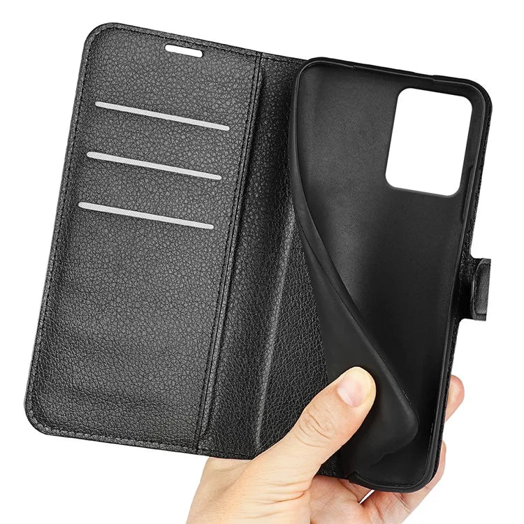 For HMD Pulse / Pulse+ / Pulse Pro Case Litchi Texture Leather Wallet Phone Cover