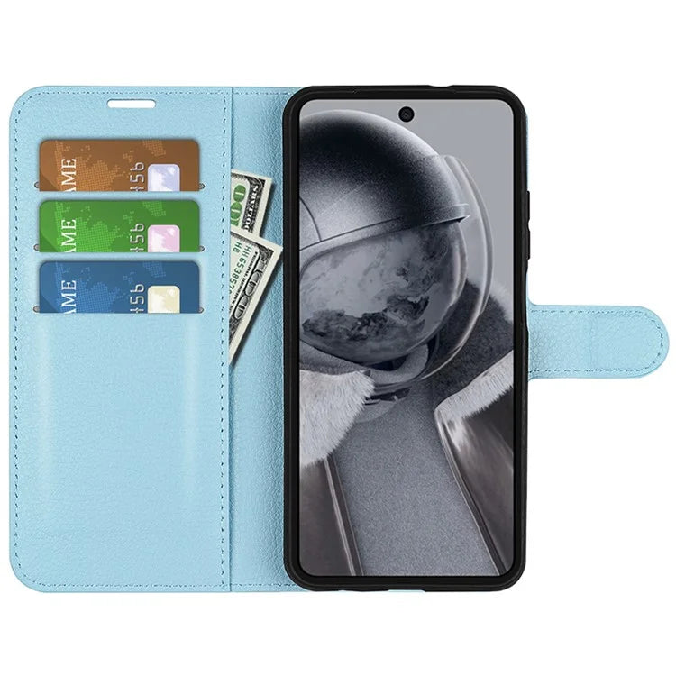For HMD Pulse / Pulse+ / Pulse Pro Case Litchi Texture Leather Wallet Phone Cover