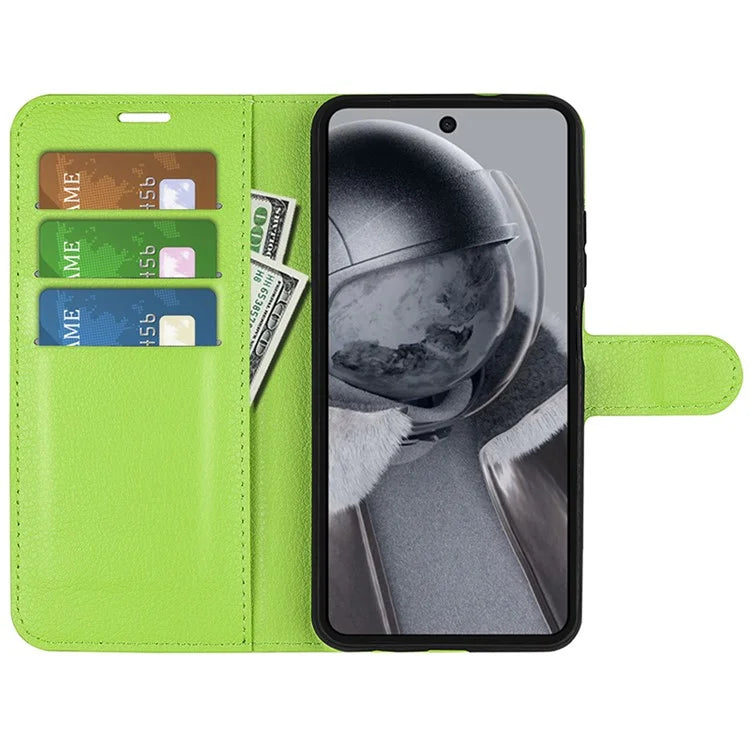 For HMD Pulse / Pulse+ / Pulse Pro Case Litchi Texture Leather Wallet Phone Cover