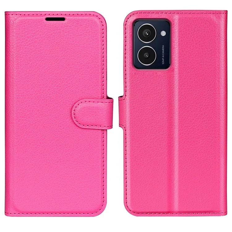 For HMD Pulse / Pulse+ / Pulse Pro Case Litchi Texture Leather Wallet Phone Cover