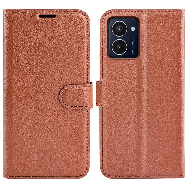 For HMD Pulse / Pulse+ / Pulse Pro Case Litchi Texture Leather Wallet Phone Cover