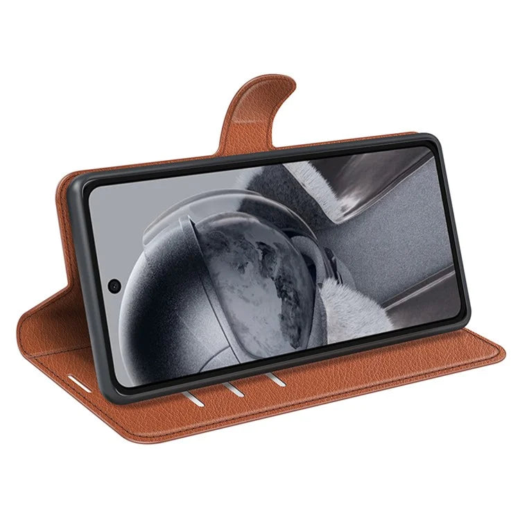 For HMD Pulse / Pulse+ / Pulse Pro Case Litchi Texture Leather Wallet Phone Cover