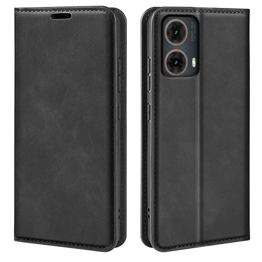 For Motorola Moto G85 5G / S50 Neo 5G Case PU Leather Wallet Folio Flip Phone Cover