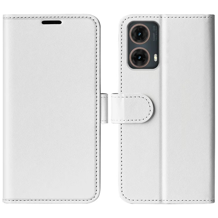 For Motorola Moto G85 5G / S50 Neo 5G Stand Case Crazy Horse Texture Leather Wallet Phone Cover