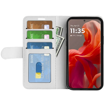For Motorola Moto G85 5G / S50 Neo 5G Stand Case Crazy Horse Texture Leather Wallet Phone Cover