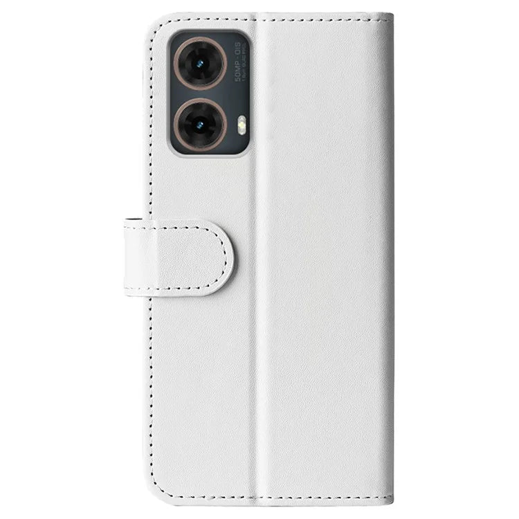 For Motorola Moto G85 5G / S50 Neo 5G Stand Case Crazy Horse Texture Leather Wallet Phone Cover