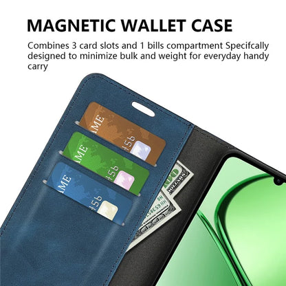 For Realme C63 4G Protective Case Skin-Touch Leather Wallet Phone Cover