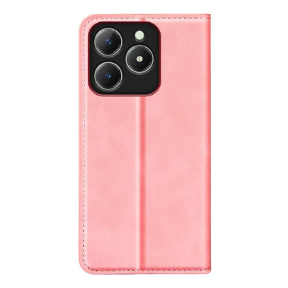 For Realme C63 4G Protective Case Skin-Touch Leather Wallet Phone Cover