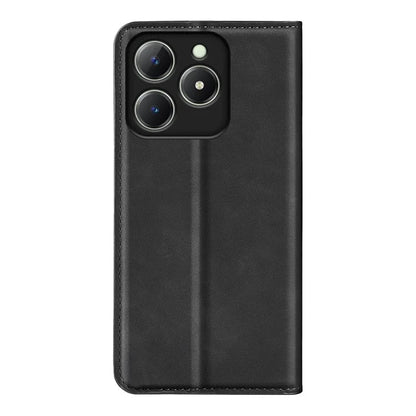 For Realme C63 4G Protective Case Skin-Touch Leather Wallet Phone Cover