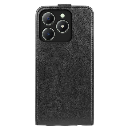 For Realme C63 4G Shockproof Case Vertical Flip Card Slots Leather Phone Cover