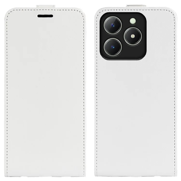 For Realme C63 4G Shockproof Case Vertical Flip Card Slots Leather Phone Cover