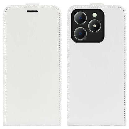 For Realme C63 4G Shockproof Case Vertical Flip Card Slots Leather Phone Cover
