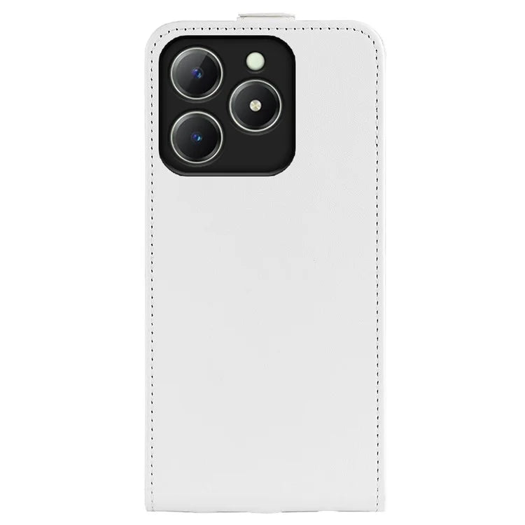 For Realme C63 4G Shockproof Case Vertical Flip Card Slots Leather Phone Cover