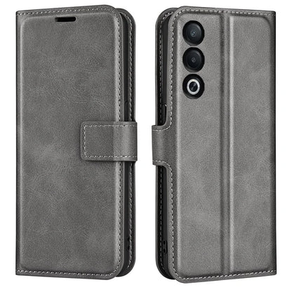 For Oppo A3 Pro (Global) 5G Case Calf Texture Scratch-Proof Leather Stand Phone Cover