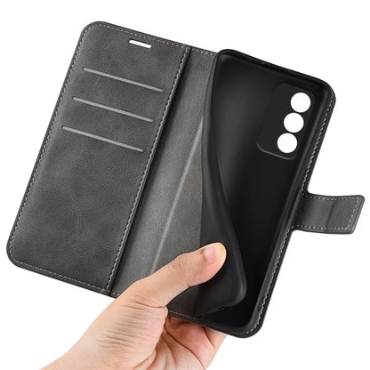 For Oppo A3 Pro (Global) 5G Case Calf Texture Scratch-Proof Leather Stand Phone Cover