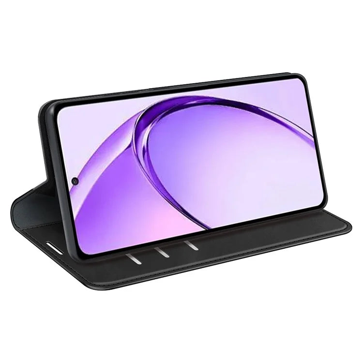 For Oppo A3 Pro (Global) 5G / A3 Pro (India) 5G / K12x 5G (India) / A80 5G Case Drop-Proof Skin-Touch Leather Wallet Phone Cover