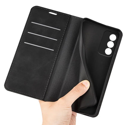 For Oppo A3 Pro (Global) 5G / A3 Pro (India) 5G / K12x 5G (India) / A80 5G Case Drop-Proof Skin-Touch Leather Wallet Phone Cover