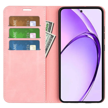 For Oppo A3 Pro (Global) 5G / A3 Pro (India) 5G / K12x 5G (India) / A80 5G Case Drop-Proof Skin-Touch Leather Wallet Phone Cover