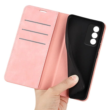 For Oppo A3 Pro (Global) 5G / A3 Pro (India) 5G / K12x 5G (India) / A80 5G Case Drop-Proof Skin-Touch Leather Wallet Phone Cover