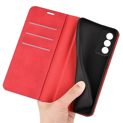 For Oppo A3 Pro (Global) 5G / A3 Pro (India) 5G / K12x 5G (India) / A80 5G Case Drop-Proof Skin-Touch Leather Wallet Phone Cover