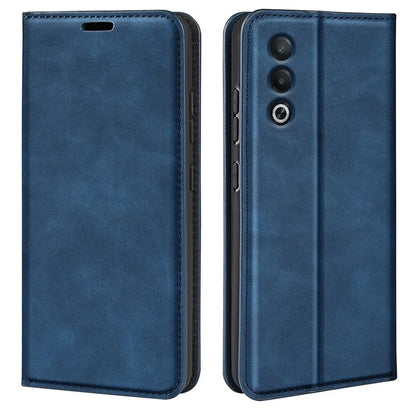 For Oppo A3 Pro (Global) 5G / A3 Pro (India) 5G / K12x 5G (India) / A80 5G Case Drop-Proof Skin-Touch Leather Wallet Phone Cover