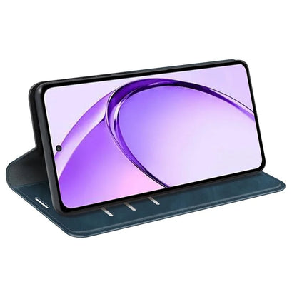 For Oppo A3 Pro (Global) 5G / A3 Pro (India) 5G / K12x 5G (India) / A80 5G Case Drop-Proof Skin-Touch Leather Wallet Phone Cover