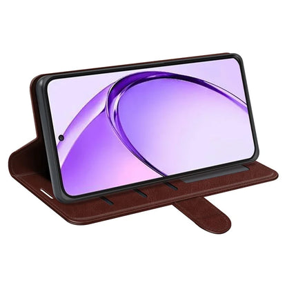 For Oppo A3 Pro (Global) 5G / A3 Pro (India) 5G / K12x 5G (India) / A80 5G Case Crazy Horse Texture Leather Stand Wallet Phone Cover