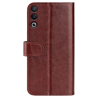 For Oppo A3 Pro (Global) 5G / A3 Pro (India) 5G / K12x 5G (India) / A80 5G Case Crazy Horse Texture Leather Stand Wallet Phone Cover