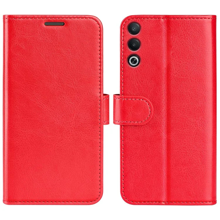 For Oppo A3 Pro (Global) 5G / A3 Pro (India) 5G / K12x 5G (India) / A80 5G Case Crazy Horse Texture Leather Stand Wallet Phone Cover