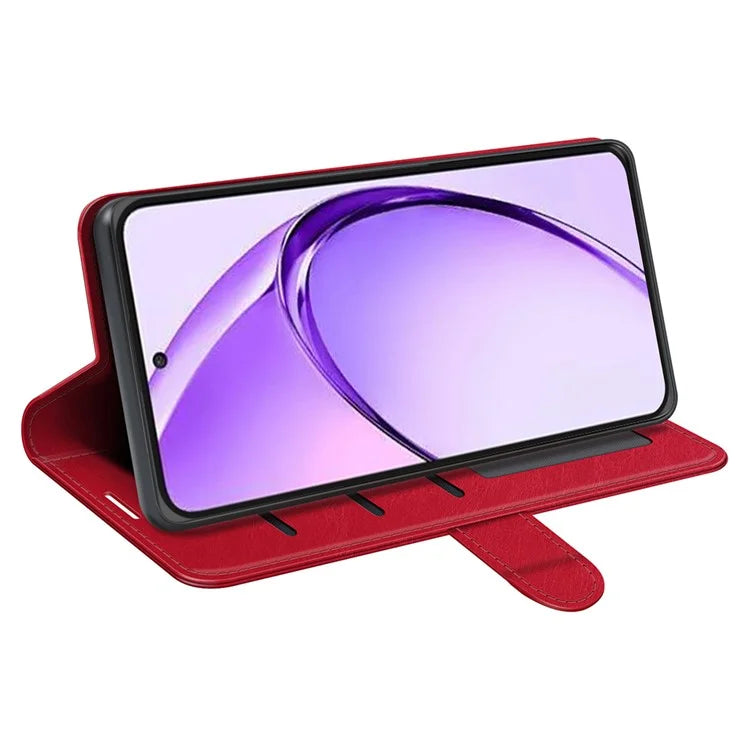 For Oppo A3 Pro (Global) 5G / A3 Pro (India) 5G / K12x 5G (India) / A80 5G Case Crazy Horse Texture Leather Stand Wallet Phone Cover