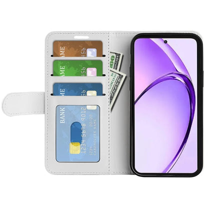 For Oppo A3 Pro (Global) 5G / A3 Pro (India) 5G / K12x 5G (India) / A80 5G Case Crazy Horse Texture Leather Stand Wallet Phone Cover