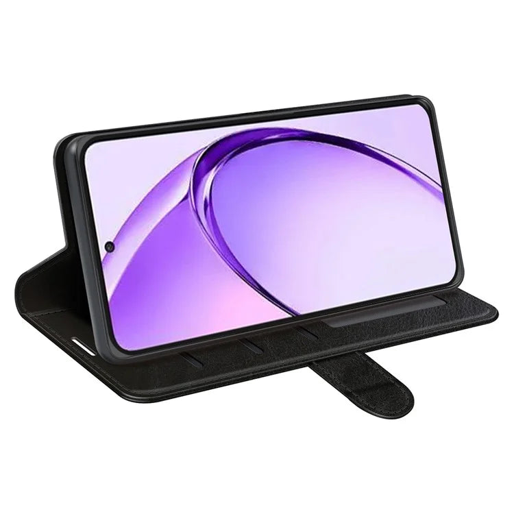 For Oppo A3 Pro (Global) 5G / A3 Pro (India) 5G / K12x 5G (India) / A80 5G Case Crazy Horse Texture Leather Stand Wallet Phone Cover