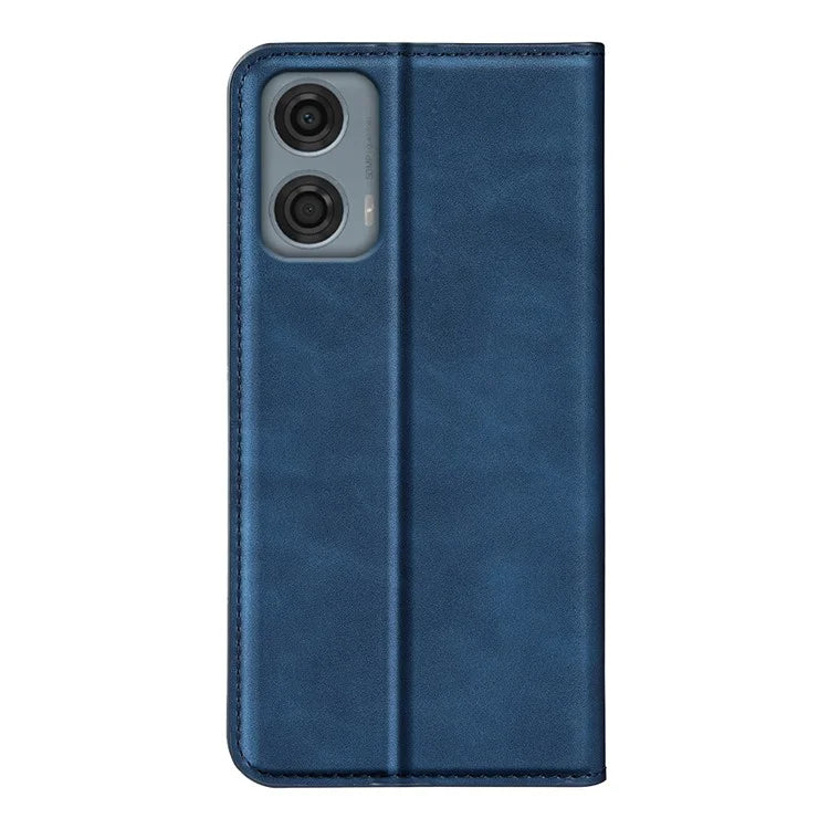 For Motorola Moto G24 Power Protective Case Skin-Touch Leather Wallet Phone Cover
