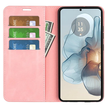 For Motorola Moto G24 Power Protective Case Skin-Touch Leather Wallet Phone Cover