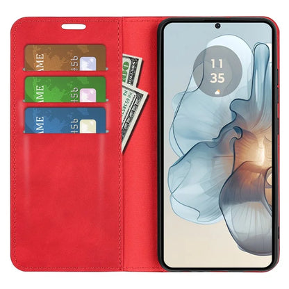 For Motorola Moto G24 Power Protective Case Skin-Touch Leather Wallet Phone Cover