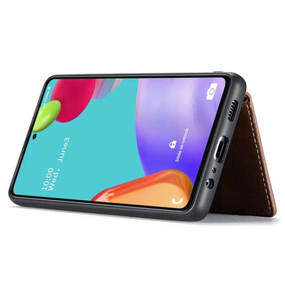 JEEHOOD J01 For Samsung Galaxy A33 5G Case Magnetic Detachabl Leather Back Cover Card Holder Pocket