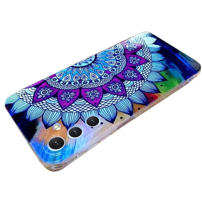 For Samsung Galaxy S24 FE TPU Case Pattern Printing Protective Phone Cover