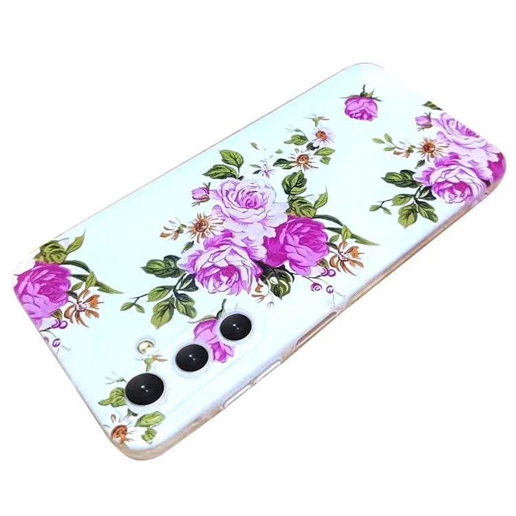 For Samsung Galaxy S24 FE TPU Case Pattern Printing Protective Phone Cover