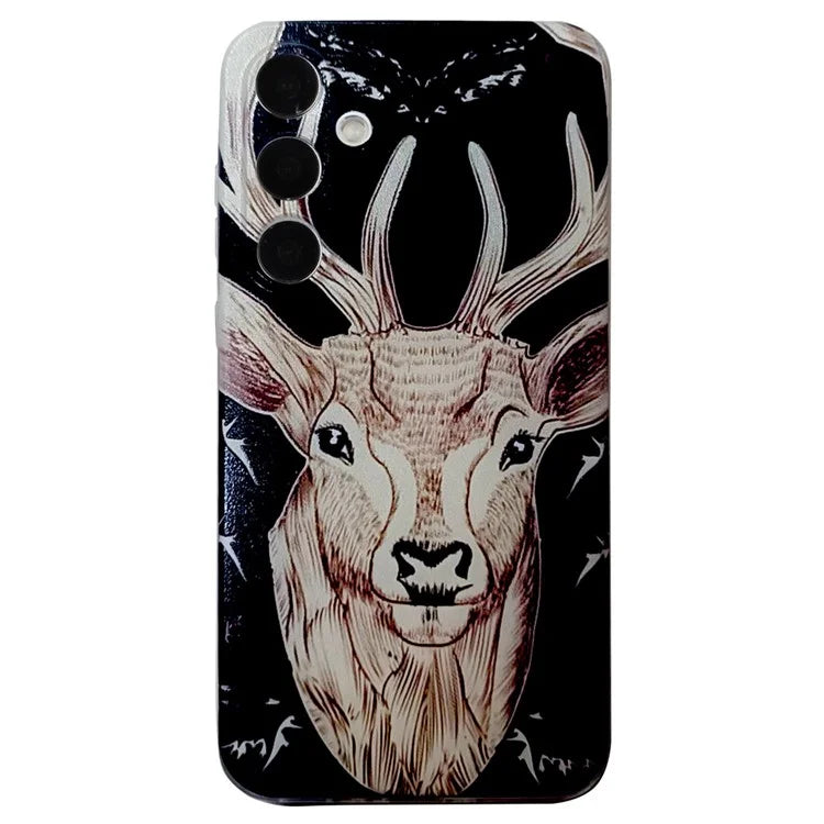 For Samsung Galaxy S24 FE TPU Case Pattern Printing Protective Phone Cover