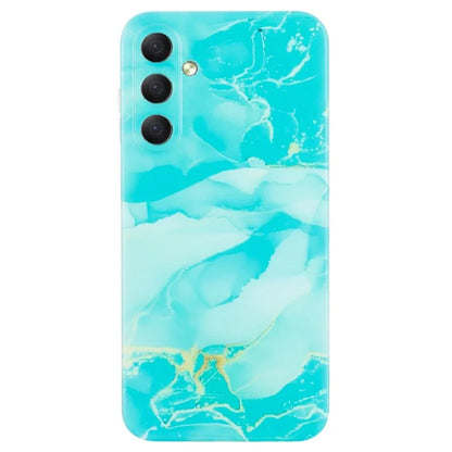For Samsung Galaxy S24 FE Case Flexible TPU Marble Pattern Phone Cover
