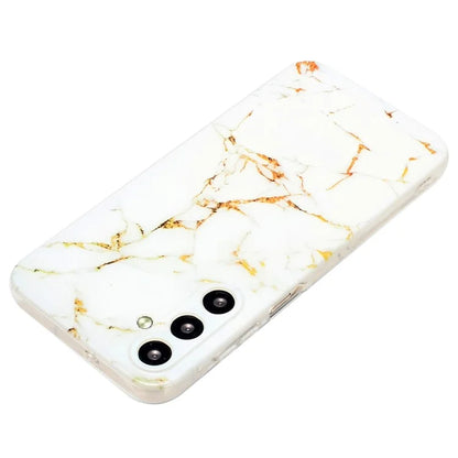 For Samsung Galaxy S24 FE Case Flexible TPU Marble Pattern Phone Cover