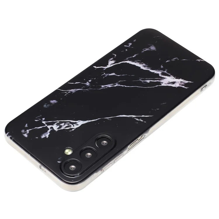 For Samsung Galaxy S24 FE Case Flexible TPU Marble Pattern Phone Cover