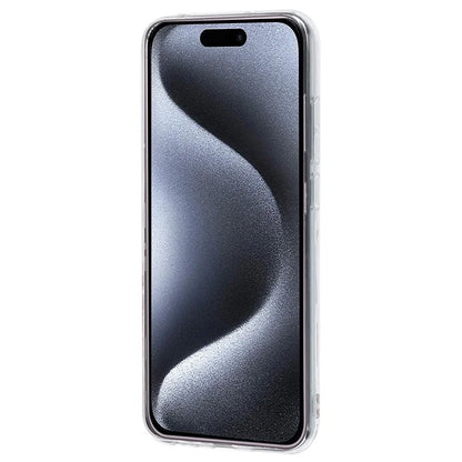 For iPhone 16 Plus Case Marble Pattern Anti-Scratch TPU Soft Phone Cover